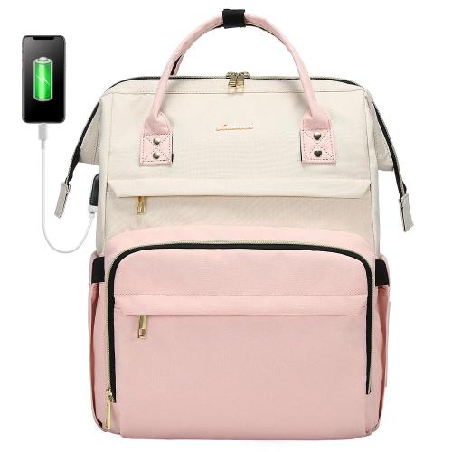 Lovevook 2021 Teenager Girls Boys Back pack 14/15.6/17 Inch Travel Laptop Bag with USB Charging Port Women School Backpacks Bags
