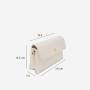 Customize Ladies Luxury PU Leather Purse And Bags Fashionable Crossbody Bags Sling Bag With Nice Gold Chain For Women