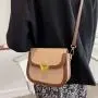 New Trendy Bolsos De Mujer PU Leather Bag Sling Bags Ladies Crossbody Bag For Women
