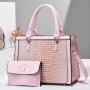Two Piece Designer Handbag Tote Bag 2023 New Crocodile Print Wholesale Women Handbags Large Capacity Women Fashion Handbags