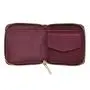 OEM genuine leather ladies wallet rfid protection zip around wallet