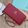 2024 new design ladies pu leather wallet wholesale fashion women trendy coin leather woman wallet