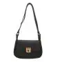 Contrasting color women's saddle bags high quality women's underarm bag 2024 summer product single shoulder crossbody bag