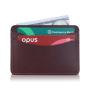 Factory Direct Sales Minimalist Style Thin PU Leather Business Card Holder