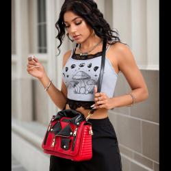 super product fashion Unique collar ladies bag crossbody bag for girls top selling quality PU women's handbag bag factory 26 cm