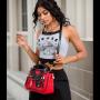 super product fashion Unique collar ladies bag crossbody bag for girls top selling quality PU women's handbag bag factory 26 cm