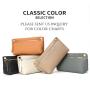 Custom New Luxury Designer Genuine Cowhide Leather Small Zipper Shoulder Bag Crossbody Cell Phone Purse Bags For Women Ladies