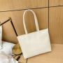 Fashion Large Capacity Tote Handbag Casual Versatile Shoulder Bag China Wholesale PU Ladies Shoulder Bag