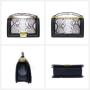 Custom Luxury Real Genuine Snake Skin Leather Lady Women Designer Shoulder Crossbody Flap Bag Purse Luxury Handbags For  Women