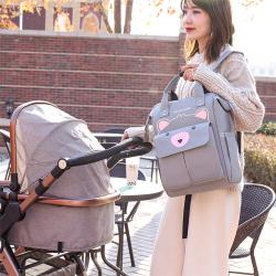 Wholesale Multifunctional Large Capacity Travel Baby Bottle Diaper Backpack Mommy Bag