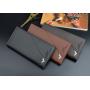 OEM820 Long Slim Wallets Card Holder Business 3 Fold Multi Card Men's Wallet PU Leather Coin Purse ID Credit Card Holder