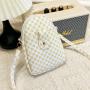 New Product flower material mobile phone bag 2024 ladies pu leather women's bag wholesale fashion leisure crossbody shoulder bag