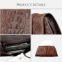 Customized Luxury Designer Fashion Handmade Genuine Crocodile Skin Leather Women Evening Clutch Chain Bag Handbag For Lady