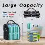 New Arrival Wholesale Insulated Polyester Cooler Bag Thermal and Waterproof Kids Lunch Box with Enhanced Thermal Insulation