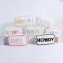 Solid Color 8 Colors 4 Sizes Cotton Cosmetic Bag Custom Print Logo Women Men Travel Toiletry Pouch Waterproof Canvas Makeup Bags