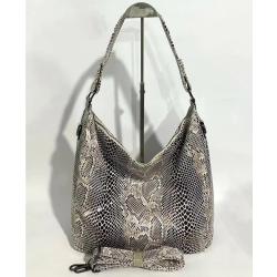 REALER 2024 OEM ODM Custom Snake Pattern Tote bags PU Leather womens Shoulder Bags Ladies Totes Hand bags luxury women handbags