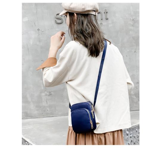 New Casual One Shoulder Coin Cell Phone Bag Waterproof Lightweight Nylon Messenger Bag For Women