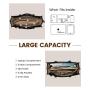 LOVEVOOK OEM 15.6 inch large capacity canvas women ladies laptop tote bags quality leather office handbag for business work 2024