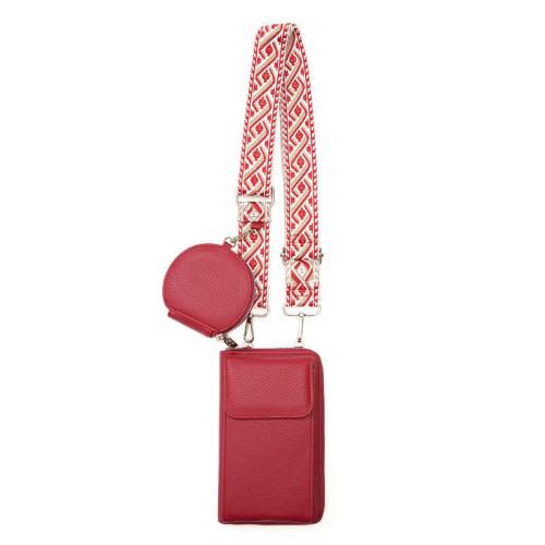 2024 New Ins Fashionable Portable Messenger Bag Ladies Shoulder and Mobile Phone Bag Simple and Stylish Mother Bag