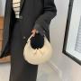Festival Fashion Bags Bolsos Round Unique Mini Purse Custom Logo Handbag For Women
