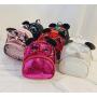 custom Lovely bow girl's Mini sequin backpack cute shining sequin leather backpack for kids