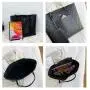Gelory Custom Logo Large Capacity 2pcs Shoulder Bag High Quality Soft PU Leather Handbags for Women