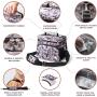 Custom Logo Durable Waterproof 600D Oxford Leakproof Thermal Aluminum Foil Tote Insulate Lightweight Cooler Box Lunch Bag