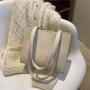 Fashion Korean Woven Women's Bag New Fashion Foreign Style Single Shoulder Bag Spring Texture Armpit Bag bolsas para mujer