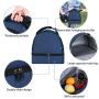 Bento bag large thickened student lunch bag Oxford cloth one shoulder outdoor picnic thermal insulation bag
