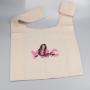 Eco-Friendly Cotton Handle Gift Clothes Women Travel Bag Promotion Custom Logo Muslin Tote Dust Handle Shopping Bag