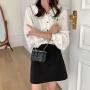 Spring Hot Style Cute Mini Bag Girls PU Leather Chain Mini Box Bag High Quality Custom Logo Small Bag For Girls
