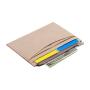 Custom lizard pattern leather card holder new design zipper card wallet for men and women rfid