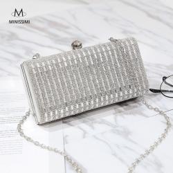 Popular Sac A Main Femme Minissimi Brand Bags Handbag Luxury Women Crossbody Bag Diamonds Evening Bag For Ladies