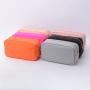 2021 stock new customizable durable waterproof cosmetic bag nylon custom logo letter patch large capacity makeup bag
