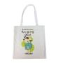 eco-friendly Plain Printed tote bag Canvas Weekend Pockets Grocery Reusable Shoulder Washable Foldable Cotton Anime Tote Bag