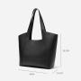 Handmade Custom Women Luxury Vegan Leather Tote Shopping Bag Handbag for Lady Designer Large Capacity Bag