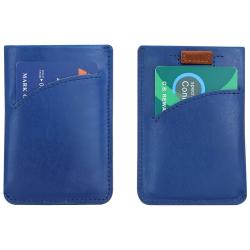 Minimalist Slim Credit Card Holder Business RFID Blocking Wallet Leather Card Holders High Capacity Leather Mini Card Holder
