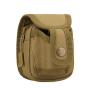 Unisex Fashion Slingshot Bag MOLLE Sub Style with Steel Ball Outdoor Waist Camo Slingshot Cover with Zipper Closure