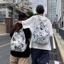 KBW487 wholesale Nylon Backpack 2023 New Fashion College Students Shoulder Bag Waterproof Travel Schoolbag