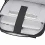 Waterproof 1680 Nylon Leather Backshoulder Computer Bag Expandable Reflective Strip Laptop Backpack with Custom LOGO