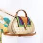 top products ladies shoulder bag contrast color hand bag ladi fashion designer handbag for women crossbody handbag factory 30 cm