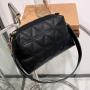 Ladies New Fashionable Air Pillow Embroidery Messenger Bag Single Handle Portable Ladies' Wholesale Casual Bag for Foreign Trade