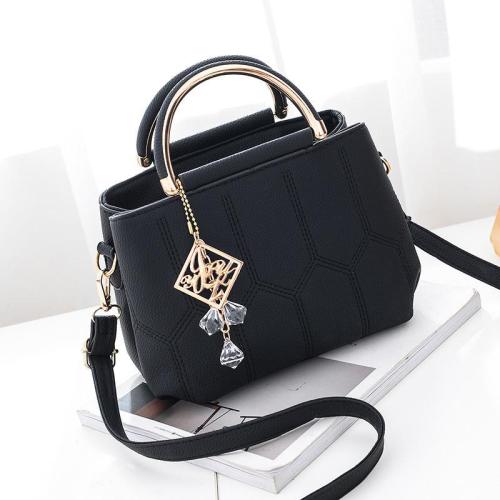 2023 Wholesale Fashion Trends Woman Embroidery Messenger Bags PU Leather Women's Plain Shoulder Bags