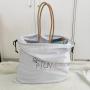Custom Logo Printing White Large Dust Cotton Twill Bag For Handbag Drawstring  Cotton Dust Packaging Shopping Bag