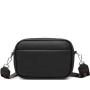Trend Women's Bag 2024 New Cross-border Foreign Trade Solid Color PU Crossbody Bag Female Small Bag