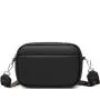 Trend Women's Bag 2024 New Cross-border Foreign Trade Solid Color PU Crossbody Bag Female Small Bag