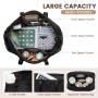 LOVEVOOK 2pcs/set Travel Weekender Overnight Bags Gym Duffle Bag with Shoe Compartment & Wet Pocket Garment travel duffel bag