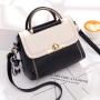 Ladies Four Seasons Fashionable Embroidery Handbag PU Leather Shoulder Crossbody Bag Zipper Single Strap Women's Customs Handbag