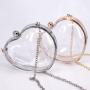 heart shape acrylic Small Jelly Handbags bridal party bag clutch bag wholesale clutch Transparent evening bags ladies