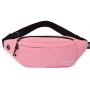 Hot Selling Pink Fanny Pack Waist Bag Fashion Custom Printed Waterproof Pink Chest Bags For Women
